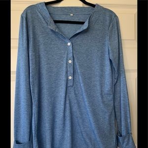 NWOT Henley style shirt